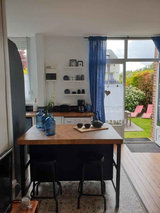 Le Bois Villa Honfleur Bagian luar foto